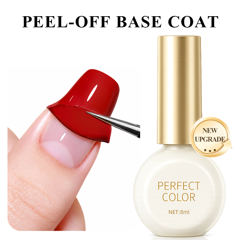 Peel Off Base Coat - PERFECT COLOR Peel-Off Base Coat 8ml,