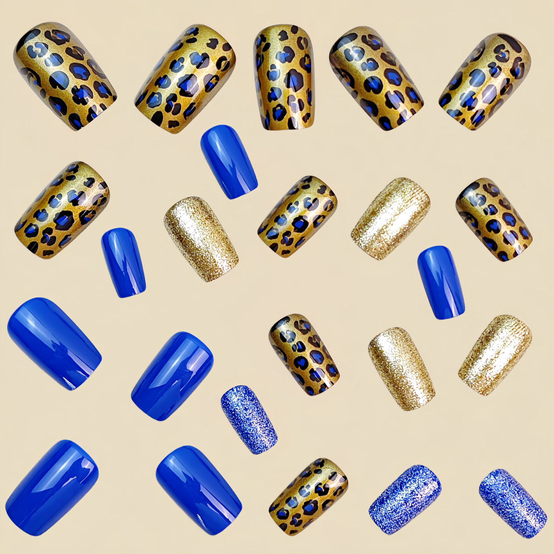 Press On Nail Set - Medium Almond Press On Nails Royal