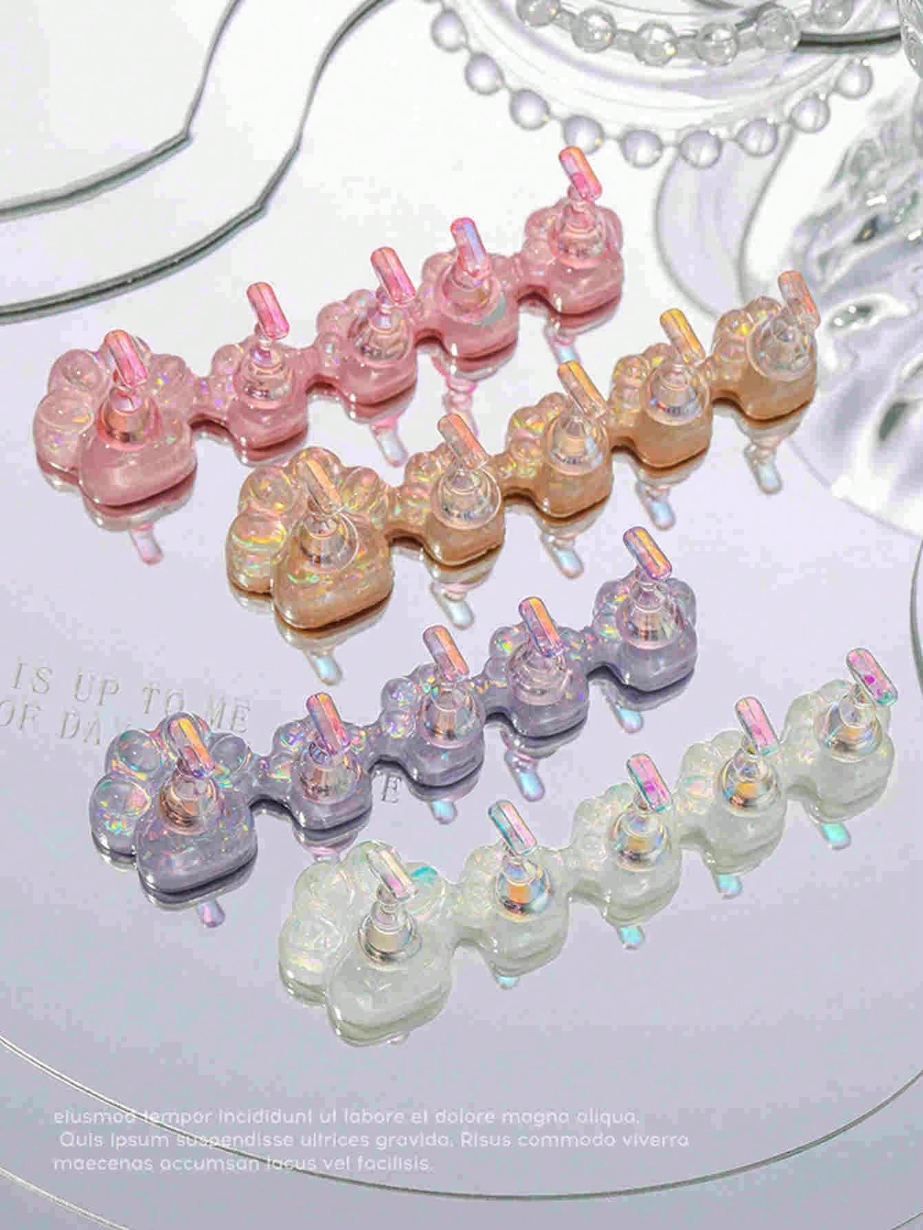 Nail Art Rame - Nail Art Practice Base With Aurora