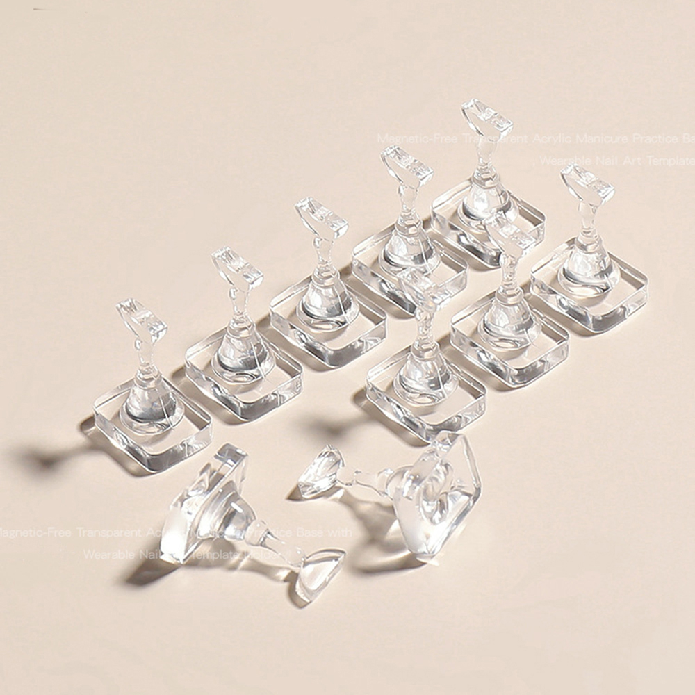 5/10pcs Non-Magnetic Transpare - Nail Art Rame recensione e prezzo