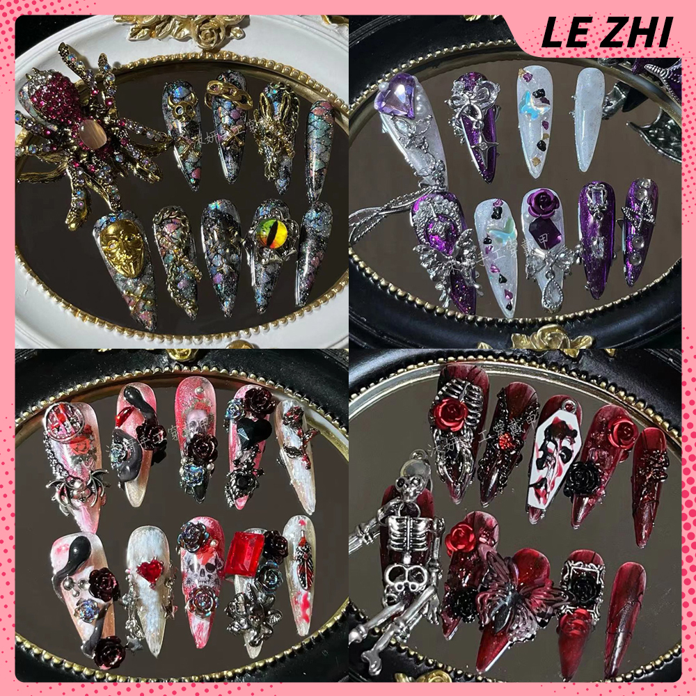 Cool Dark Punk American Style  - Nail Art Red recensione e prezzo