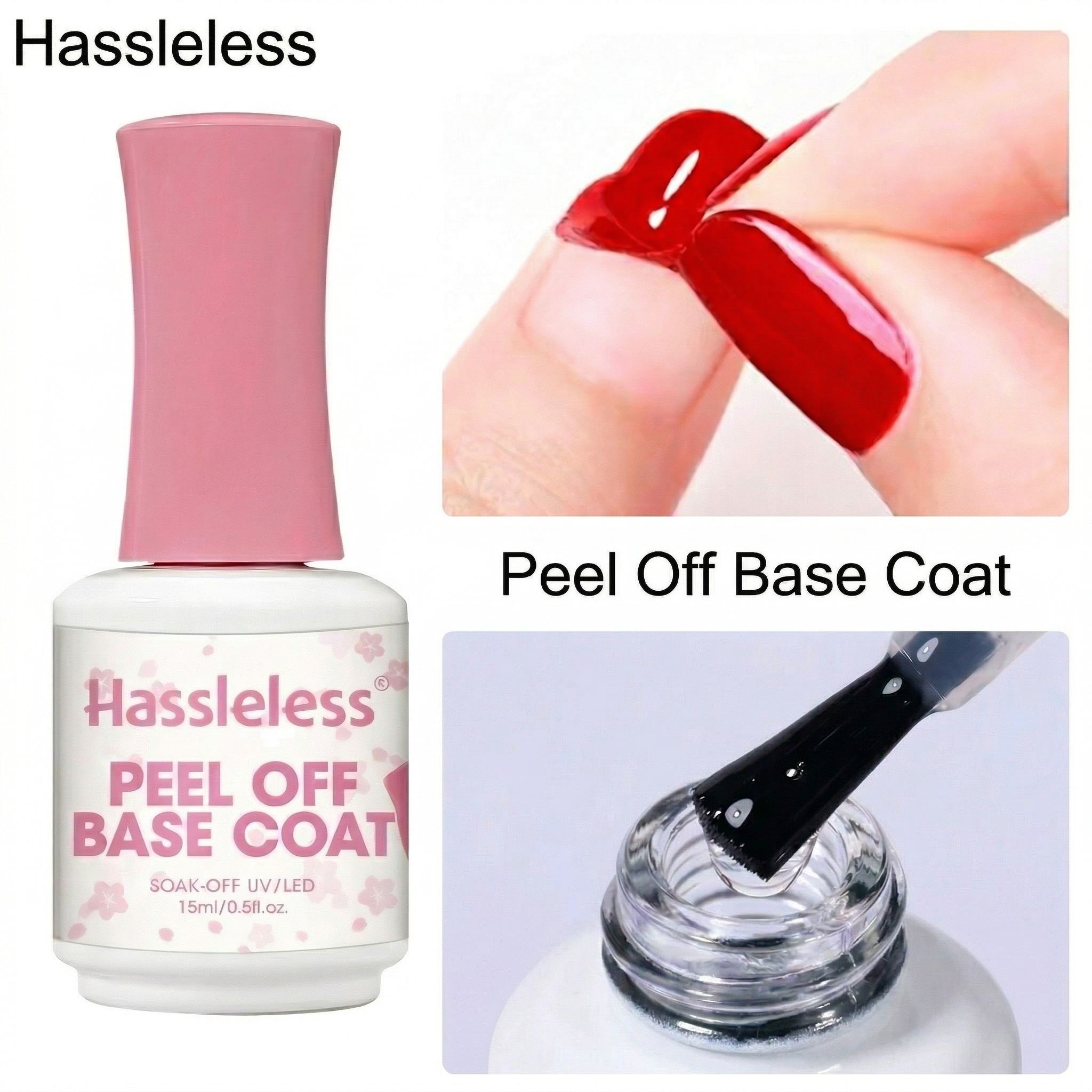 Hassleless Peel-Off Base Coat  - Peel Off Base Coat recensione e prezzo