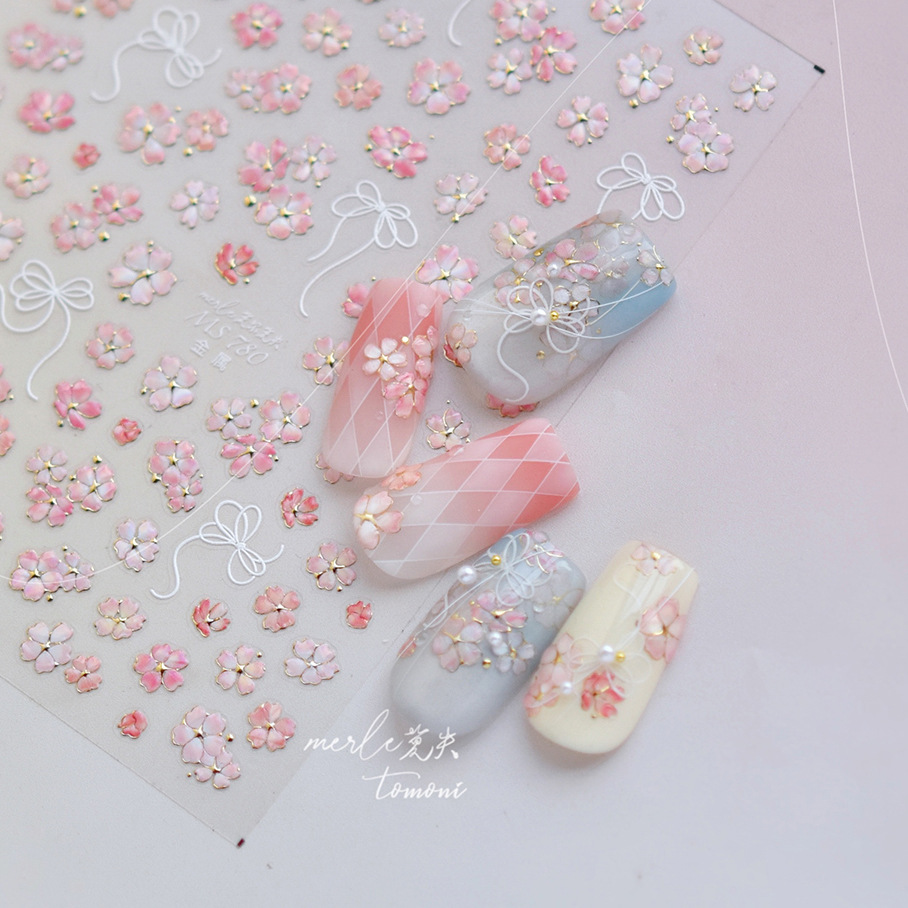 Cherry Blossom Pink Flower Sak - Nail Art Pink Soft recensione e prezzo