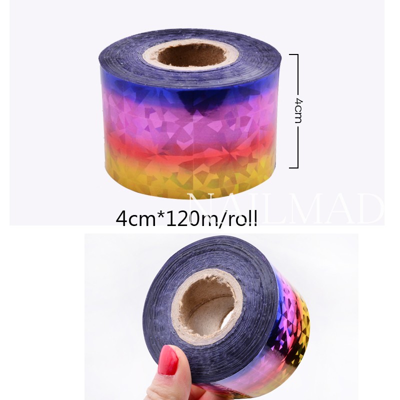 1 roll 120m*4cm Holographic Na - Nail Art Xl recensione e prezzo