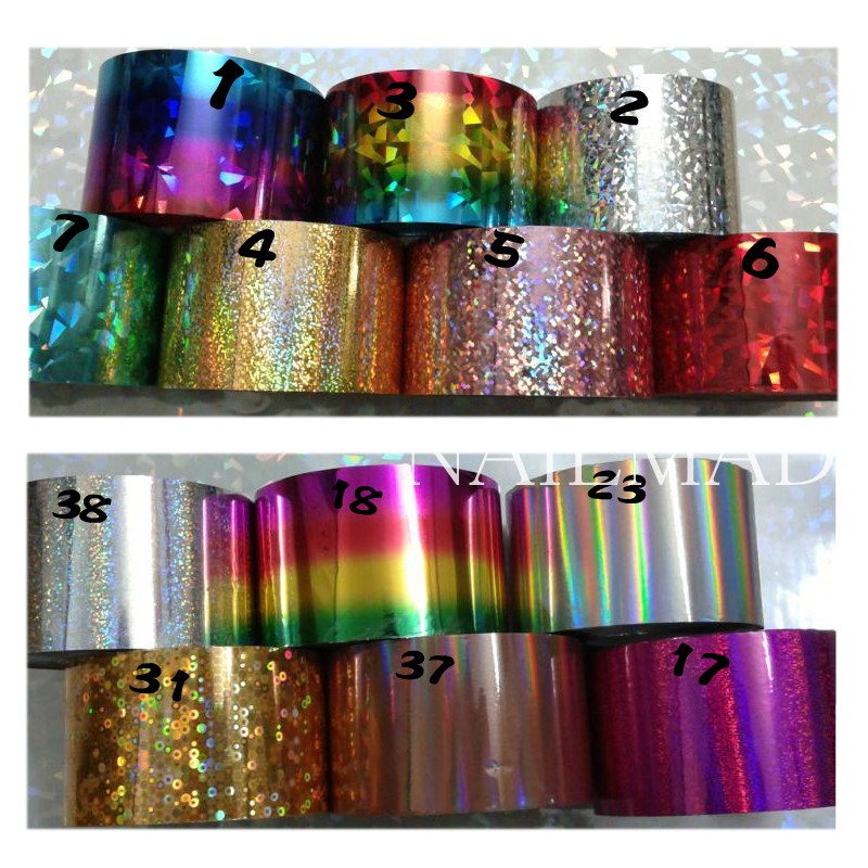 1 roll 120m*4cm Holographic Na - Nail Art Xl recensione e prezzo