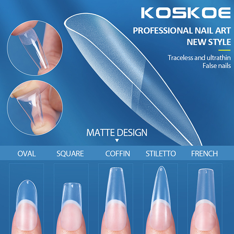 Matte Press On Nail Tips Soft  - Nail Art Xl recensione e prezzo
