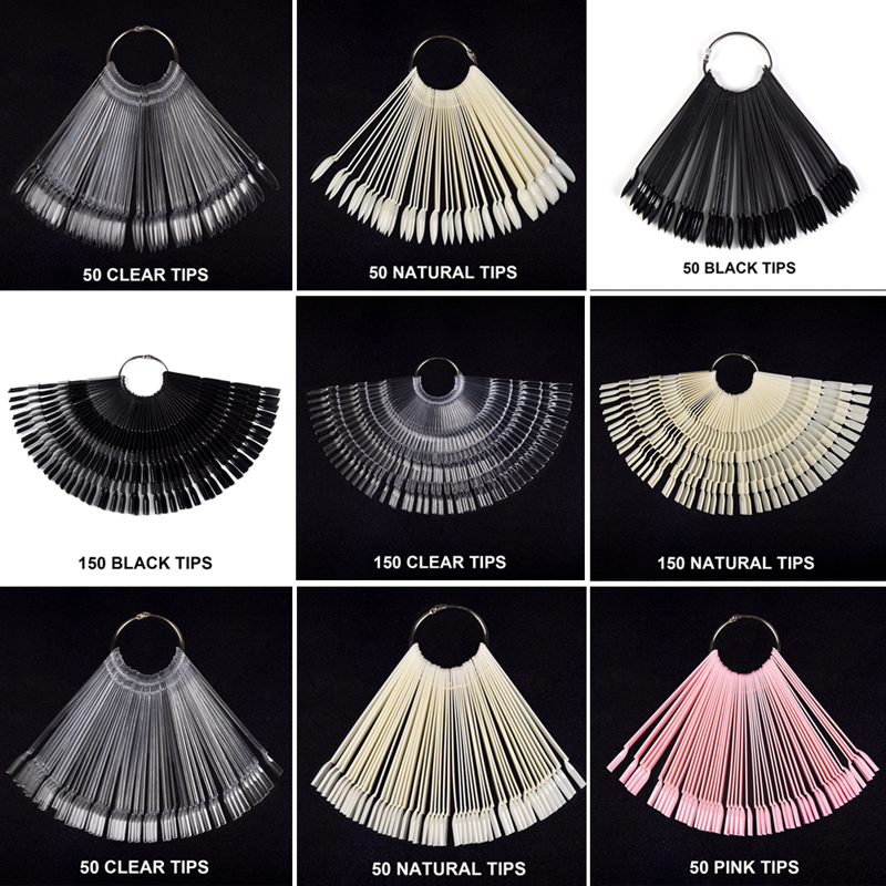 1 Set Fan Nail Art Display Col - Nail Art Rame recensione e prezzo