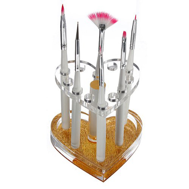 12 Holes Nail Brushes Storage  - Nail Art Rame recensione e prezzo