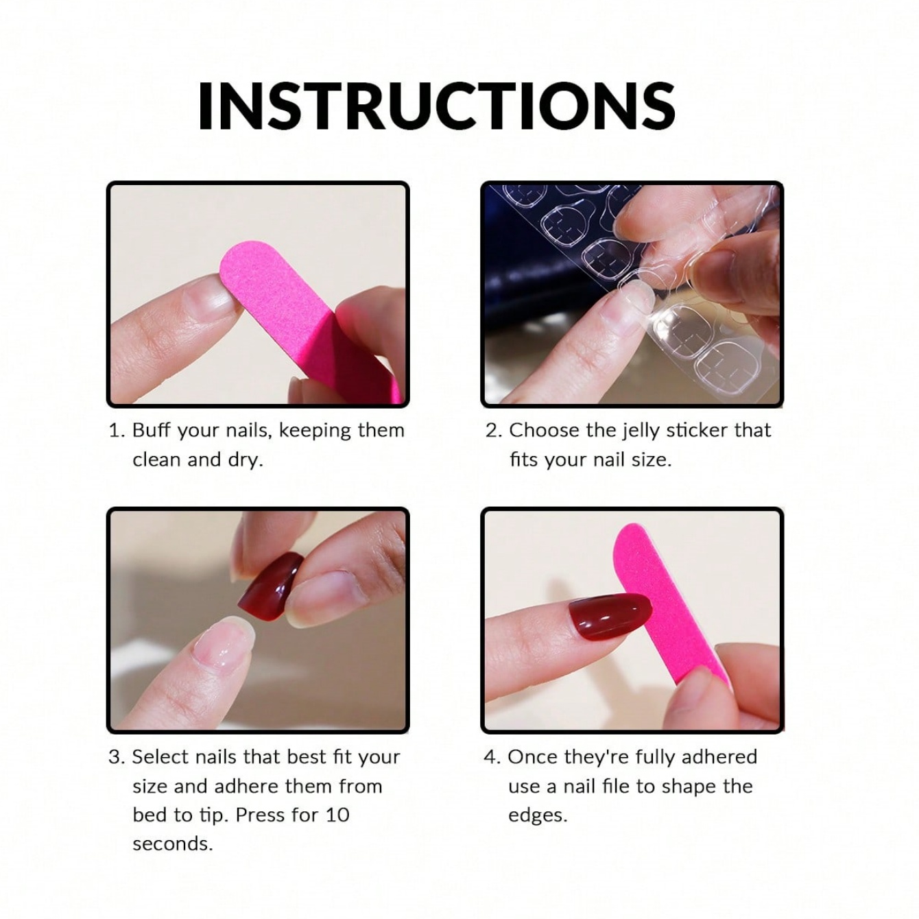 10 Pieces of Hand Pressed Oval - Nail Art Oval recensione e prezzo