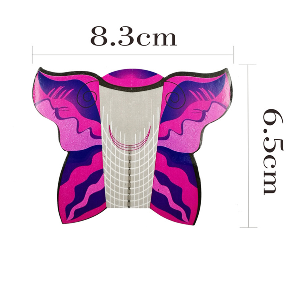 100/500 Nail Forms Butterfly S - Nail Art Xl recensione e prezzo