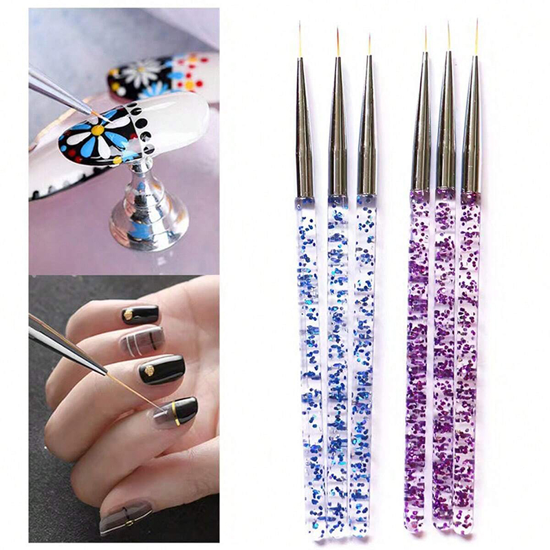 3Pcs French Stripe Nail Art Li - Nail Art Rame recensione e prezzo