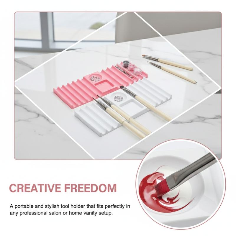 Reusable Nail Art Palette with - Nail Art Rame recensione e prezzo