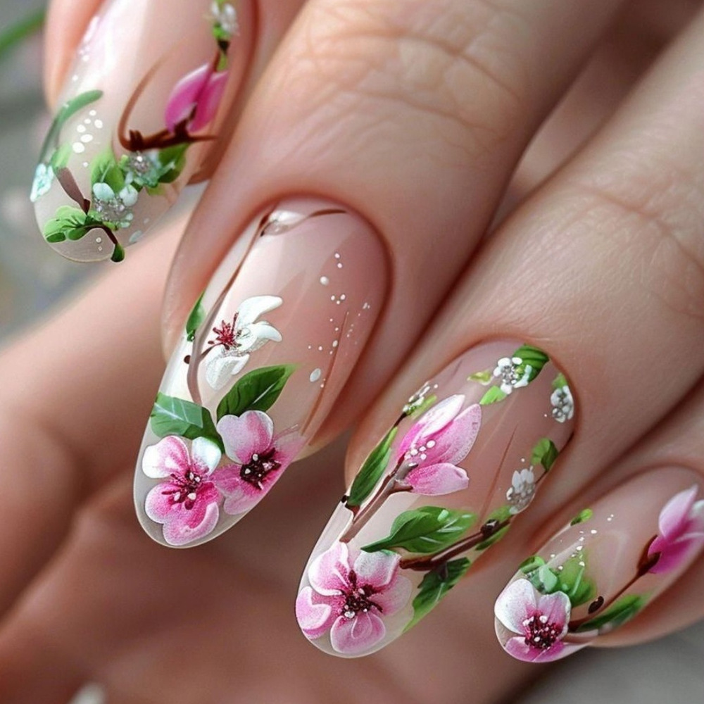 Short Almond Press on Nails 3D - Press On Nail Set recensione e prezzo