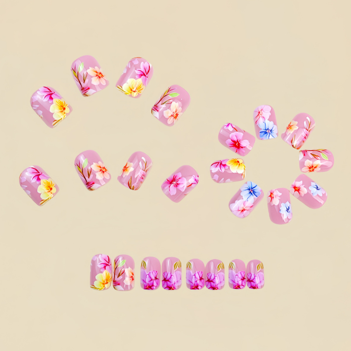 Medium fake nails for women gi - Press On Nail Set recensione e prezzo