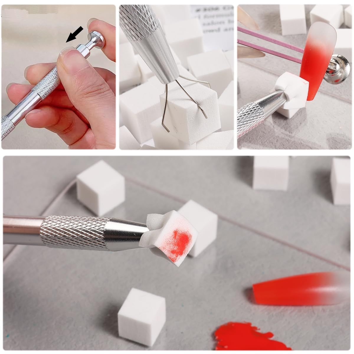 1/50/100Pcs Square Nail Art Sp - Nail Art Rame recensione e prezzo