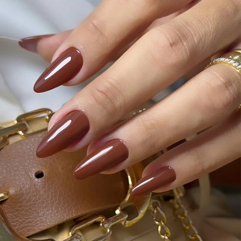24pcs Solid Color False Nails  - Nail Art Red recensione e prezzo