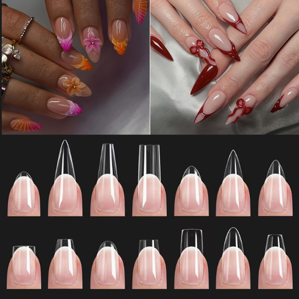 Makartt 500pcs Coffin False Na - Nail Art Xl recensione e prezzo