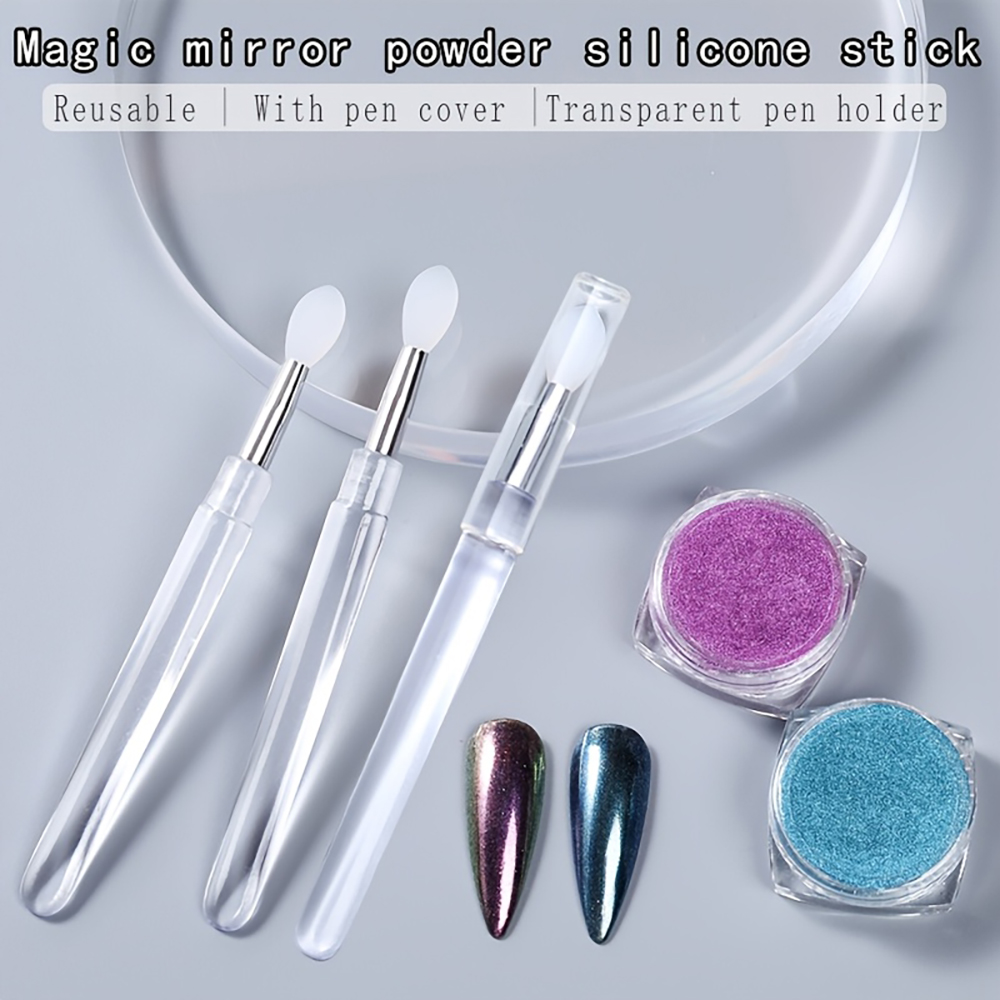 Reusable Chrome Glitter Applyi - Nail Glitter Chrome recensione e prezzo