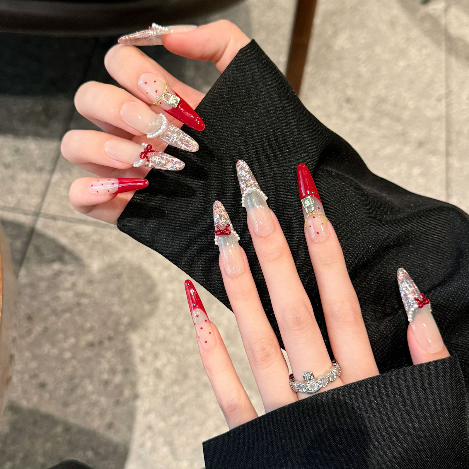 Handmade Long Oval Press on Na - Nail Art Oval recensione e prezzo