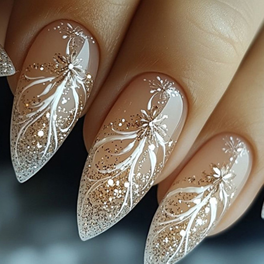 24pcs/set Short Medium fake na - Press On Nail Set recensione e prezzo