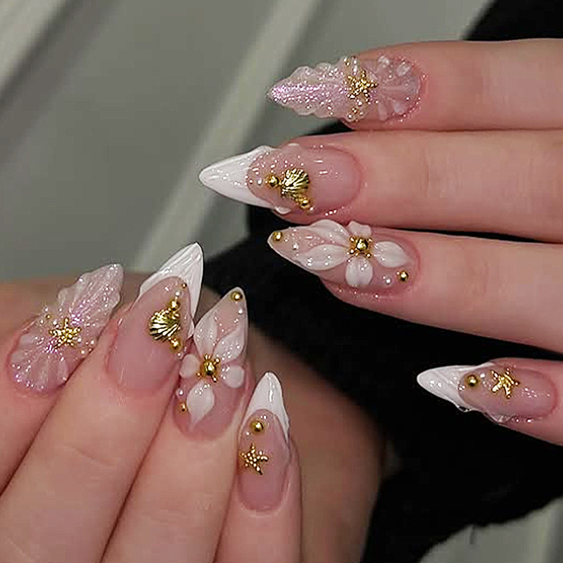 24pcs Finished Almond Press on - Press On Nail Set recensione e prezzo