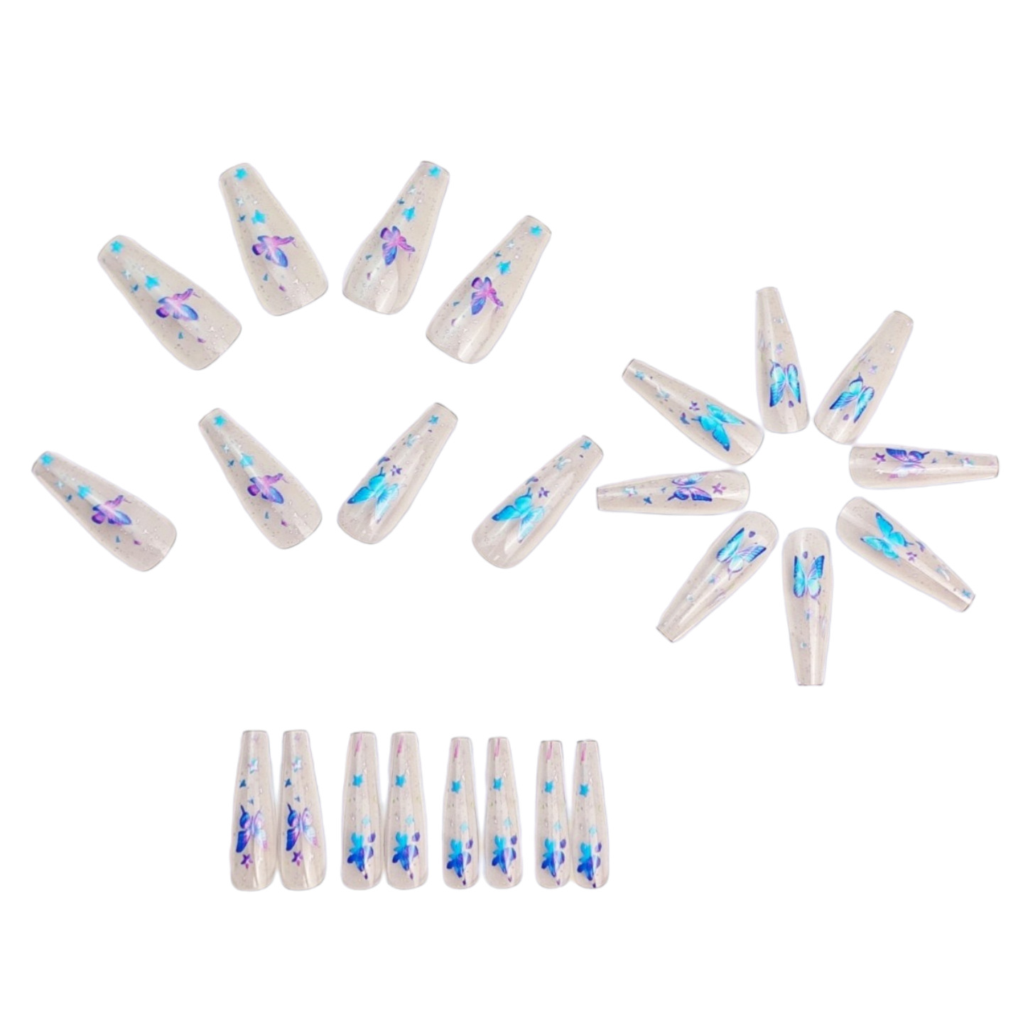 Medium Fake Nails for Women Gi - Press On Nail Set recensione e prezzo