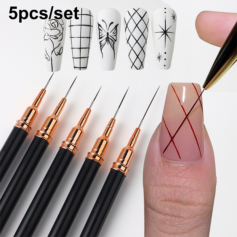 #5Pcs/Set Professional Nail Ar - Nail Art Rame recensione e prezzo