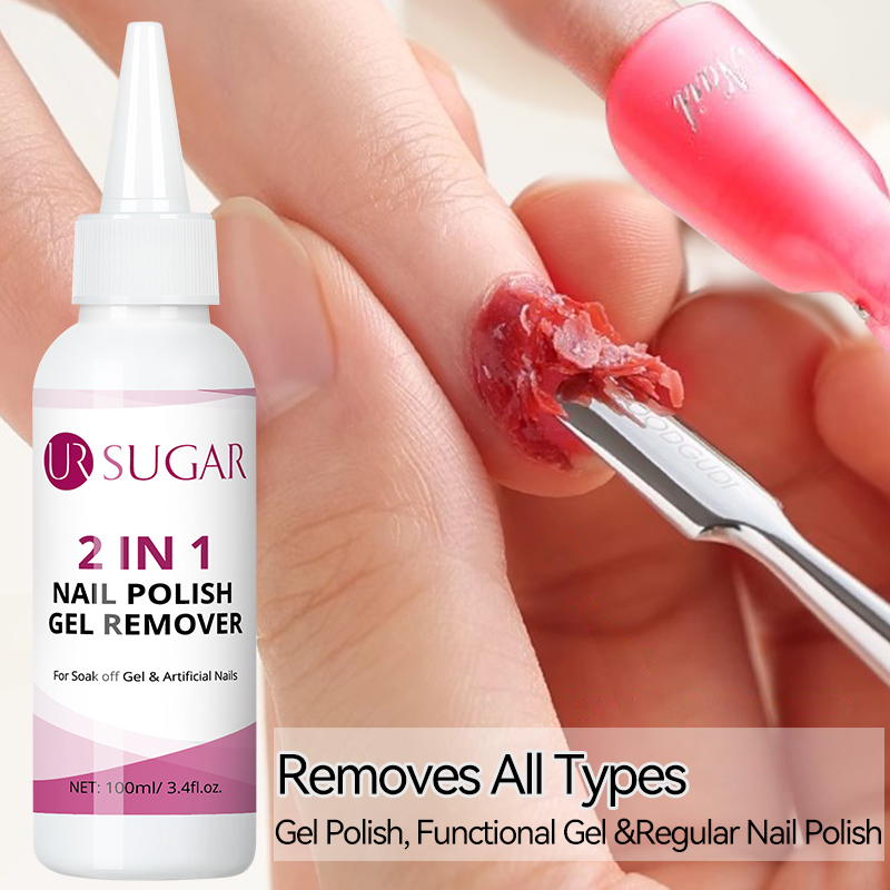 UR SUGAR 100ml Nail Polish Rem - Nail Art Gel recensione e prezzo