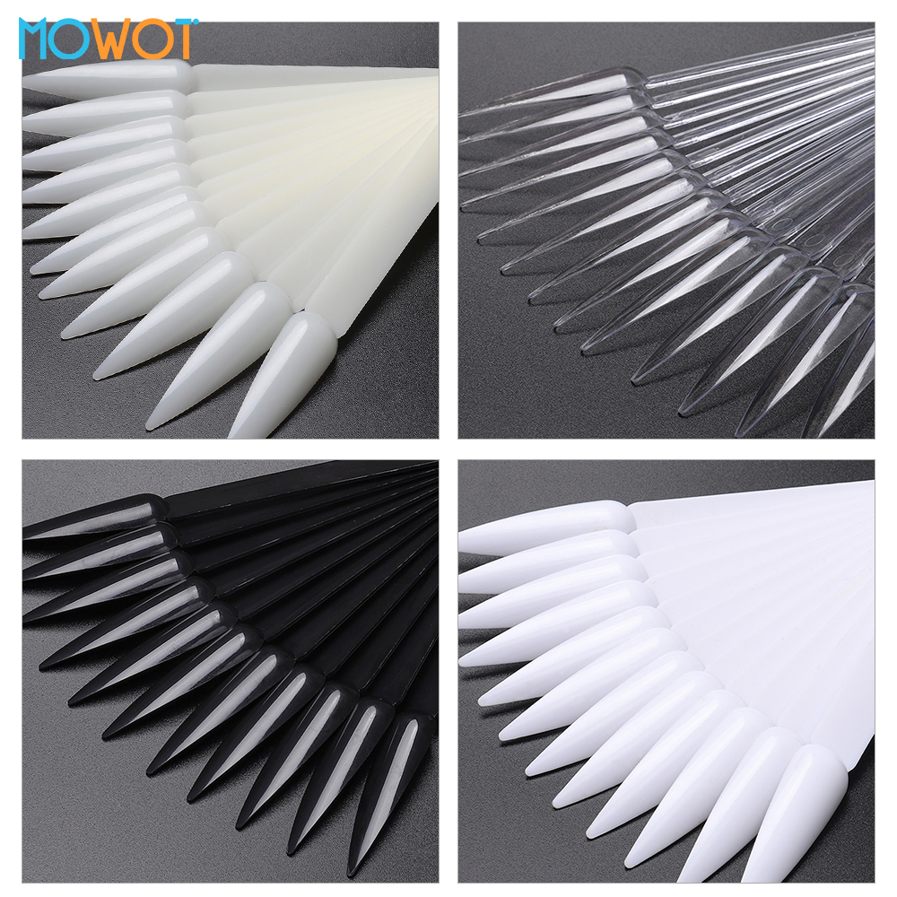 MOWOT 40pcs Stiletto Nail Disp - Nail Art Rame recensione e prezzo