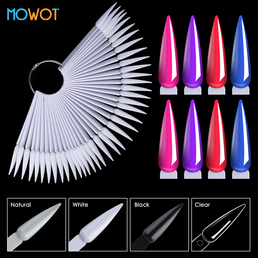 MOWOT 40pcs Stiletto Nail Disp - Nail Art Rame recensione e prezzo