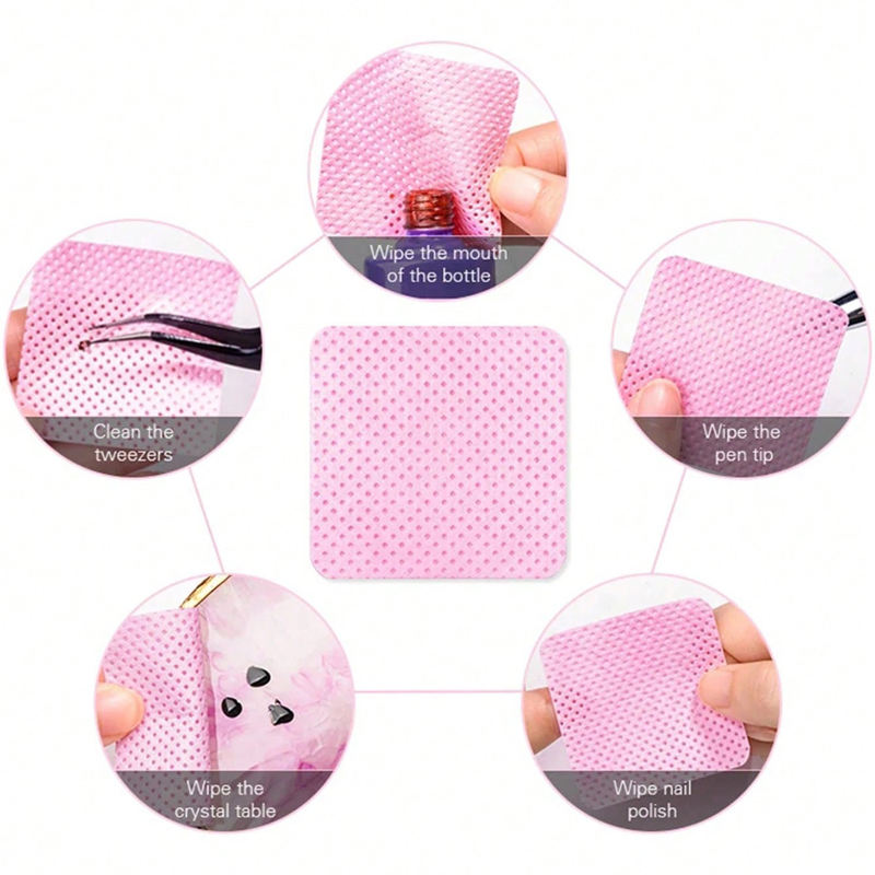 Lint Free Wipes Cleaning Tool  - Nail Art Gel recensione e prezzo