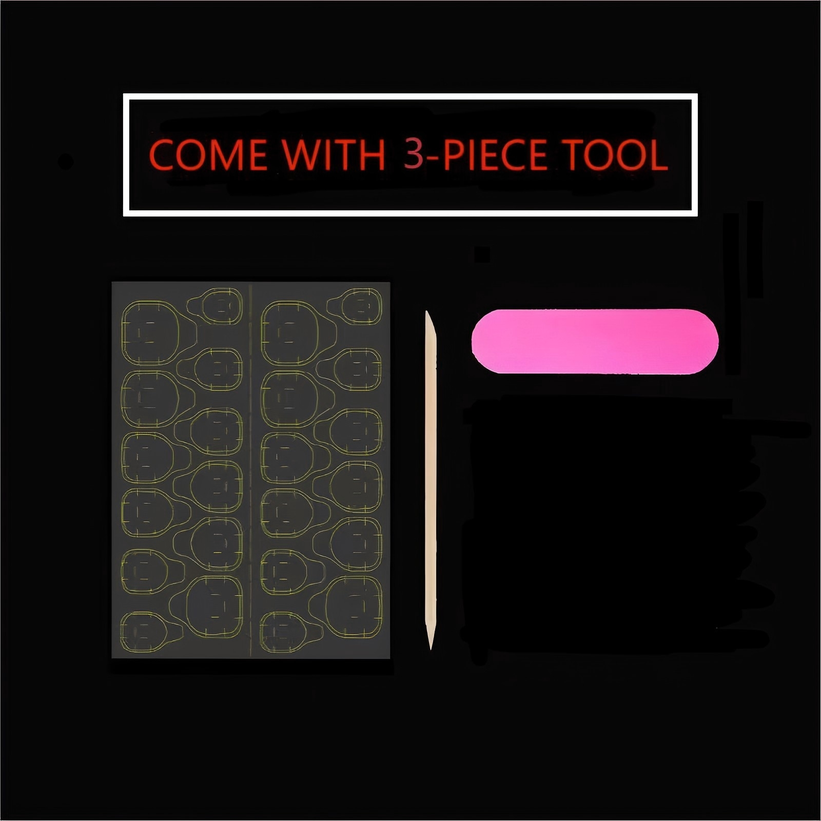 10pcs Pure Hand Pressed Long O - Nail Art Oval recensione e prezzo