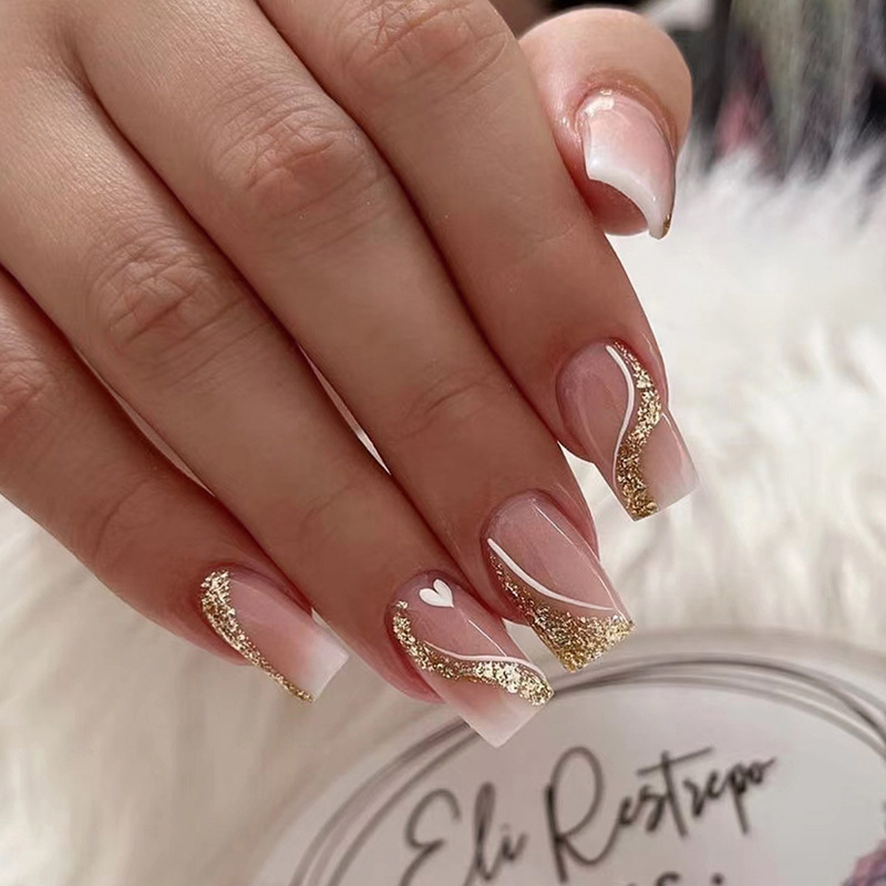 Short Medium fake nails for wo - Press On Nail Set recensione e prezzo
