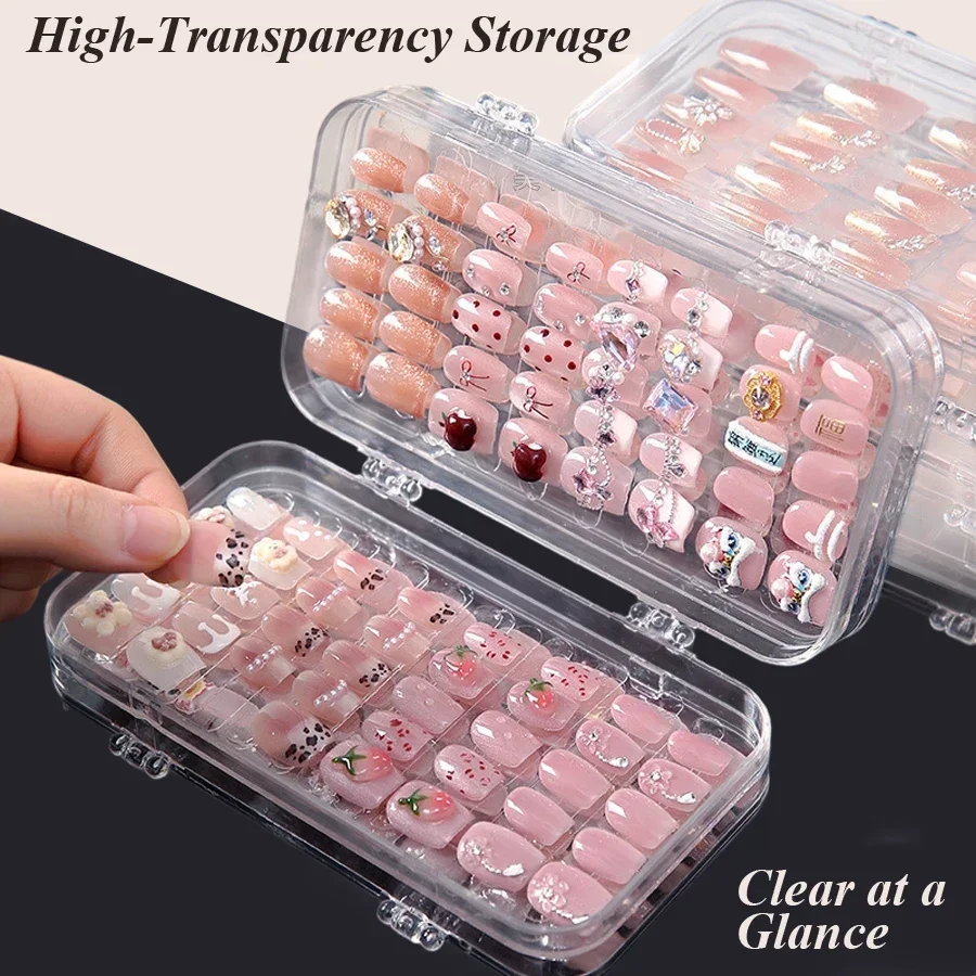 Clear Foldable Press On Nail S - Nail Art Rame recensione e prezzo