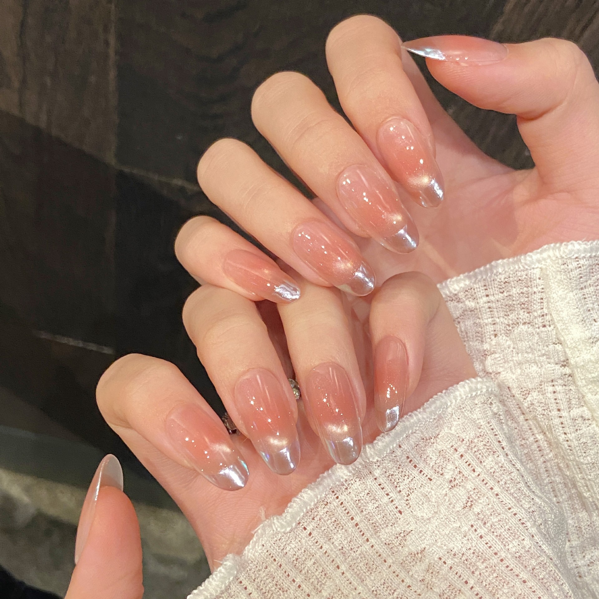 10pcs Pure Hand Pressed Oval N - Nail Art Oval recensione e prezzo