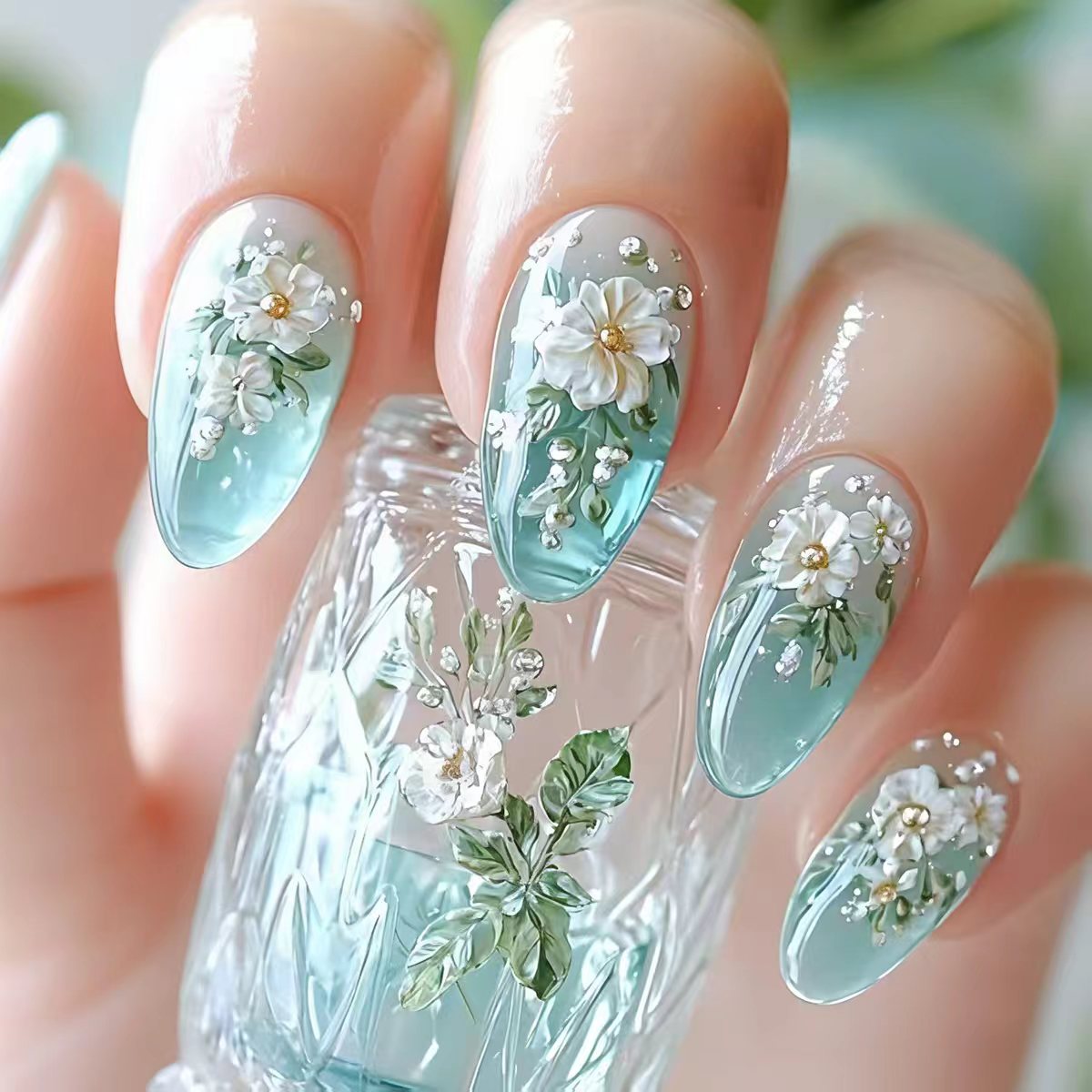 Medium fake nails for women gi - Press On Nail Set recensione e prezzo