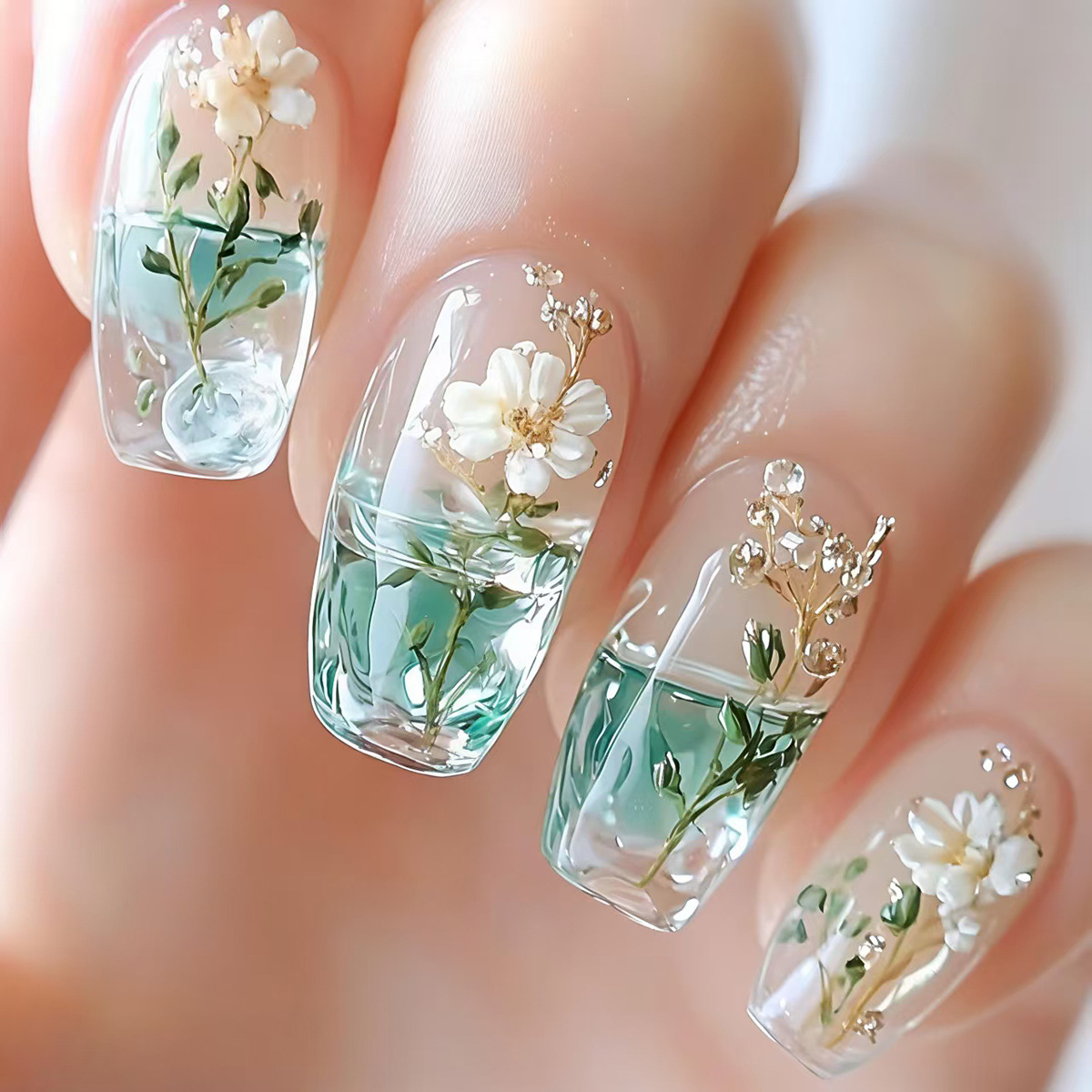 Medium fake nails for women gi - Press On Nail Set recensione e prezzo