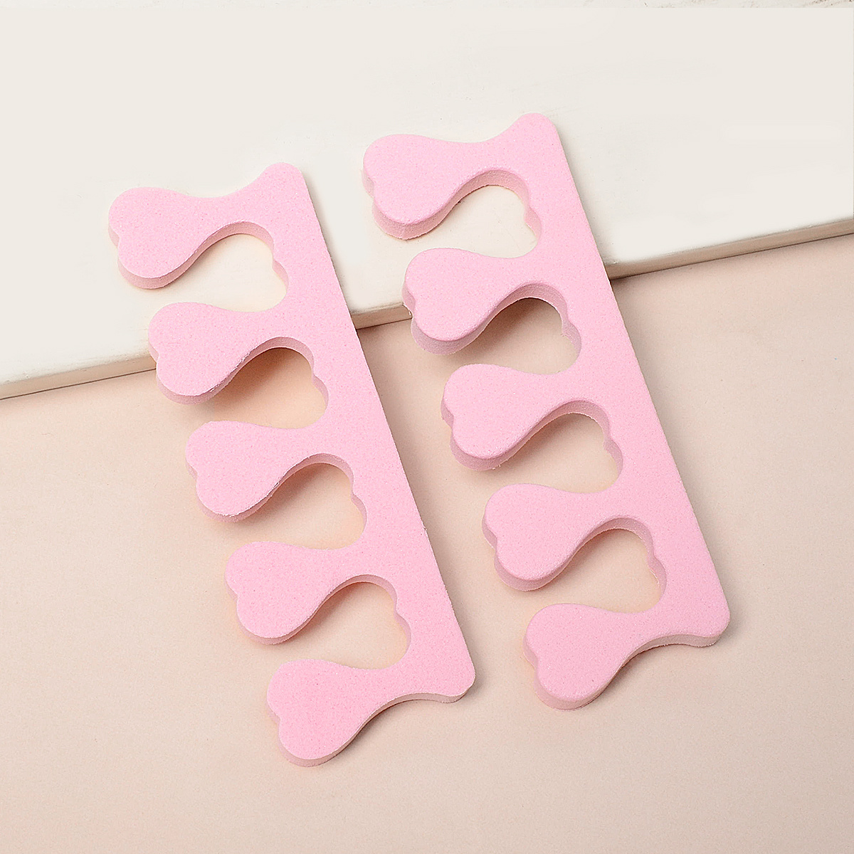 10pair Pink Toe Finger Sponge  - Nail Art Pink Soft recensione e prezzo
