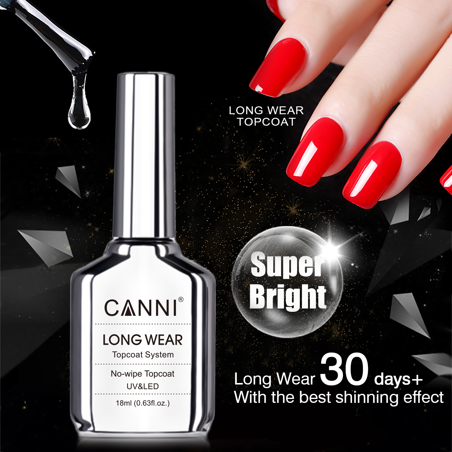 CANNI 18ml TPO HEMA Free Gel N - Peel Off Base Coat recensione e prezzo