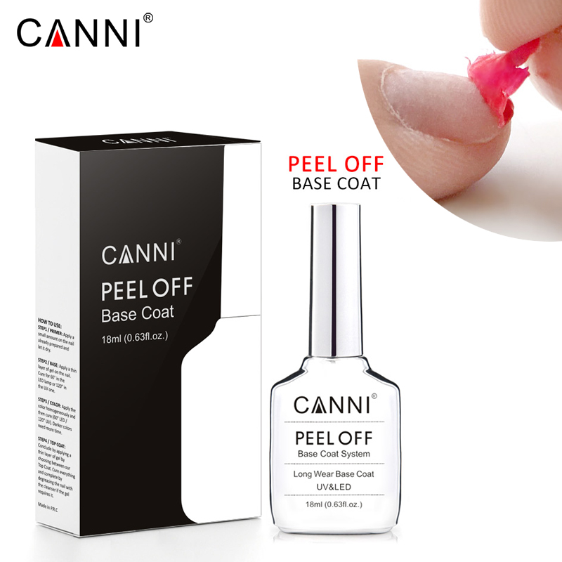 CANNI 18ml TPO HEMA Free Gel N - Peel Off Base Coat recensione e prezzo
