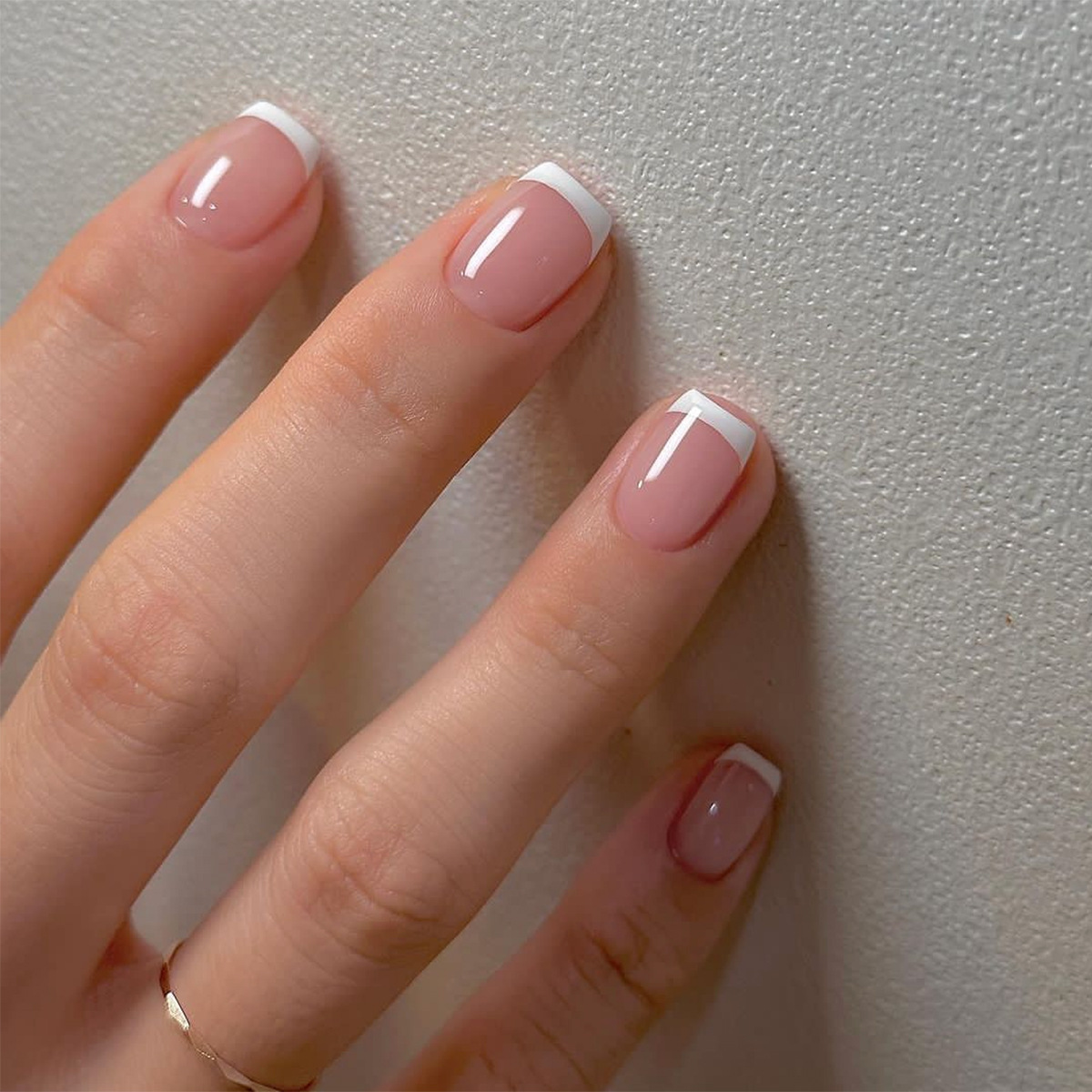 24ps/set Short Fake Nails for  - Nail Art French recensione e prezzo