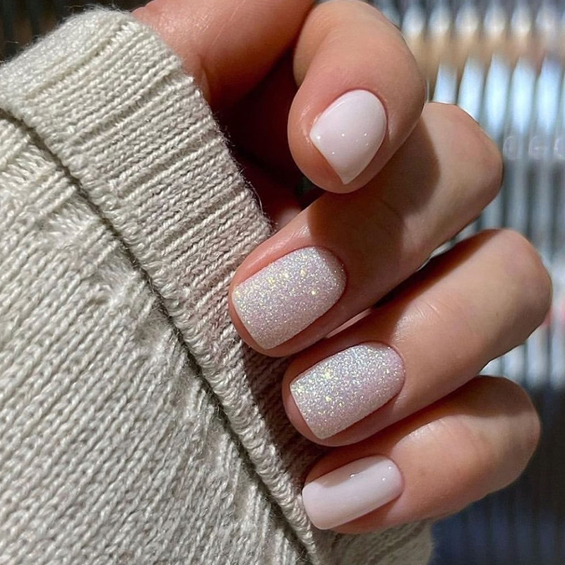 24ps/set Short Fake Nails for  - Nail Art French recensione e prezzo