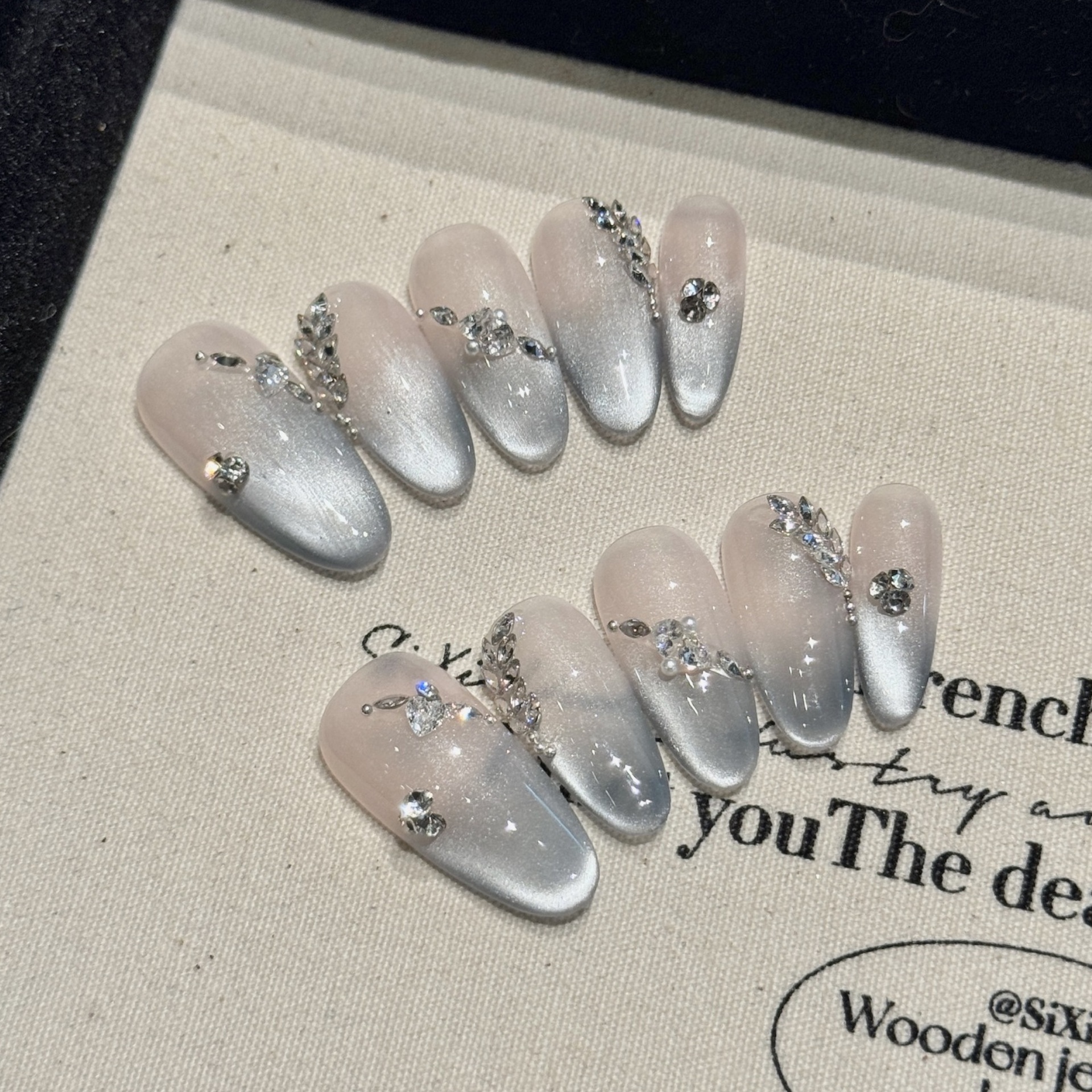 Handmade French Tips Fake Nail - Nail Art French recensione e prezzo