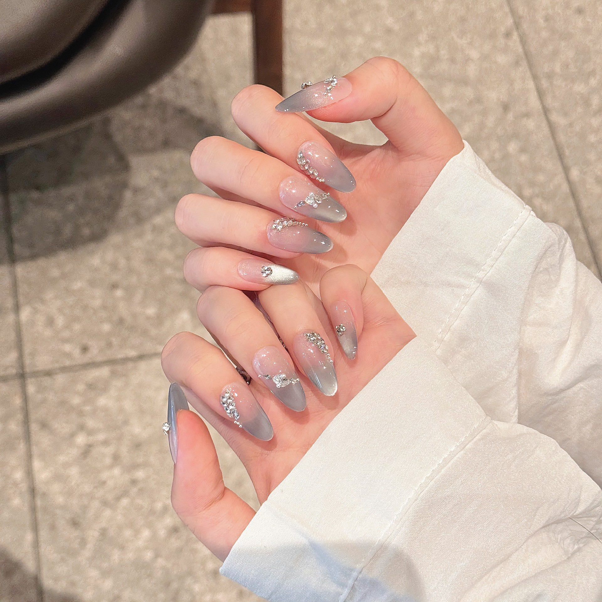 Handmade French Tips Fake Nail - Nail Art French recensione e prezzo