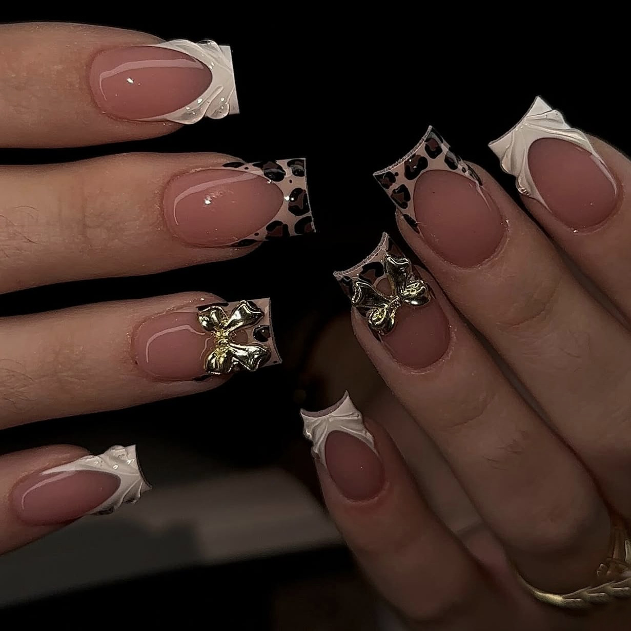Short square fake nails for wo - Press On Nail Set recensione e prezzo