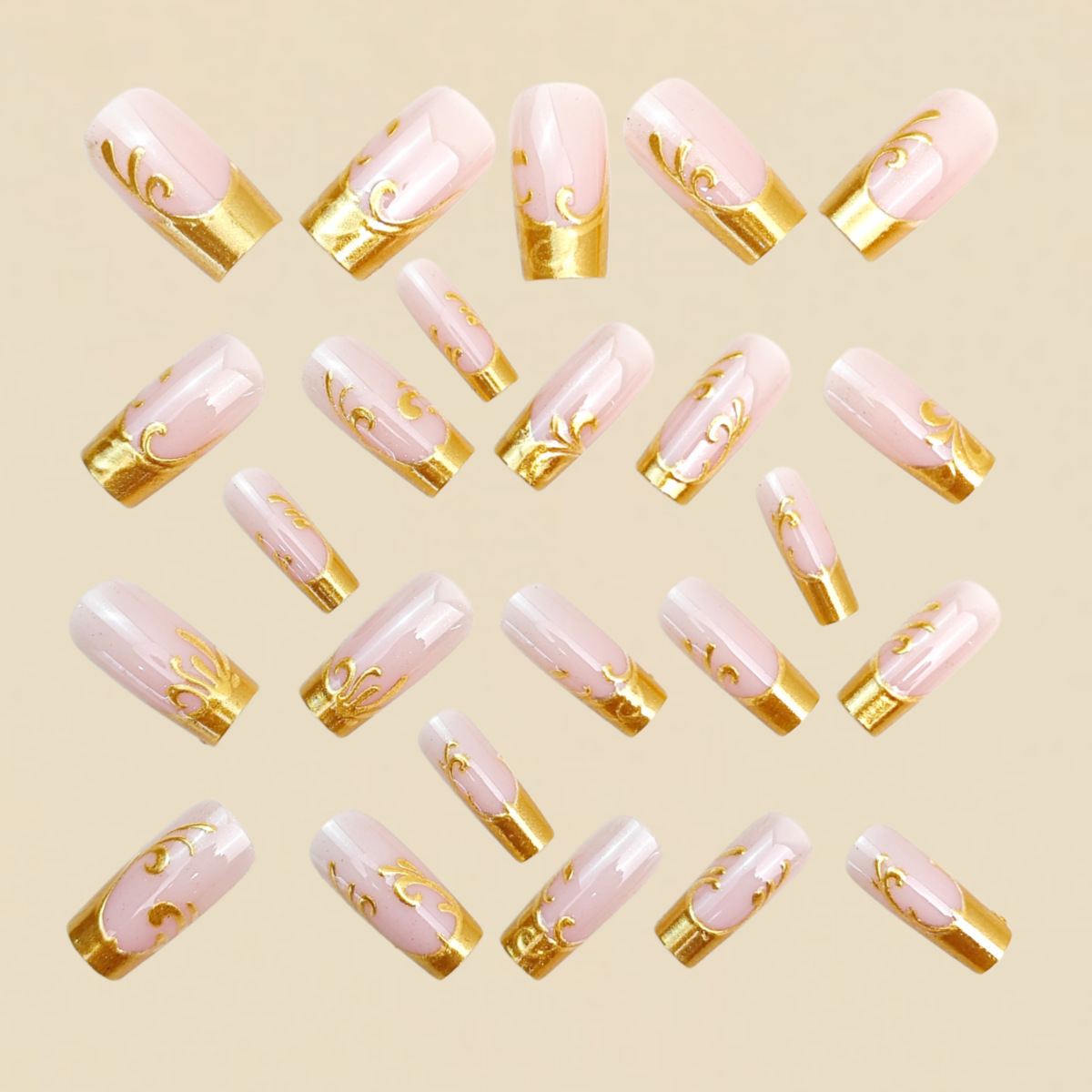 Medium long fake nails for wom - Press On Nail Set recensione e prezzo