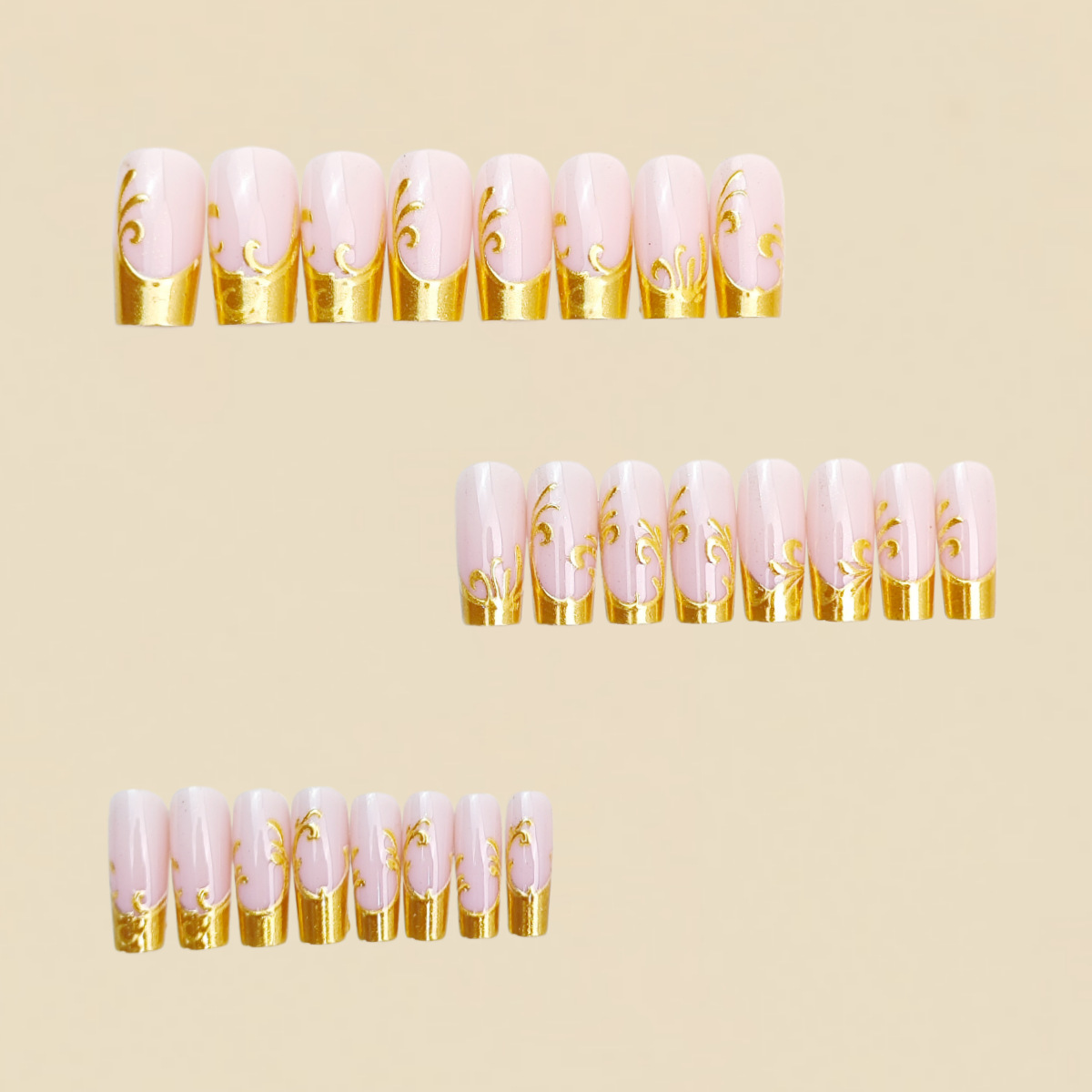Medium long fake nails for wom - Press On Nail Set recensione e prezzo