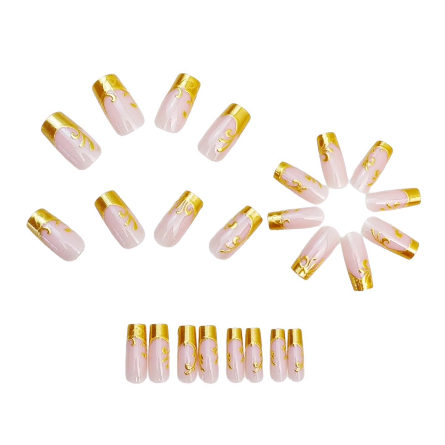 Medium long fake nails for wom - Press On Nail Set recensione e prezzo