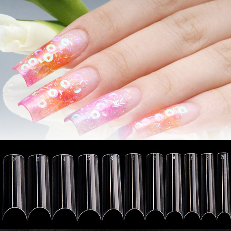 500pcs XL Long False Nail Tips - Nail Art Xl recensione e prezzo